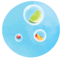 Sparkling Water Bubbles Sticker by Hint