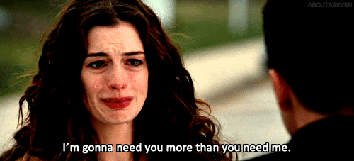 Sad Anne Hathaway GIF - Find & Share on GIPHY