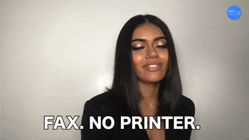 Old School Fax GIF by BuzzFeed