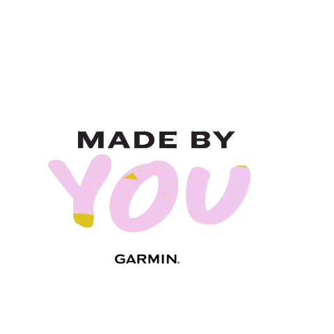Madebyyou Sticker by Garmin