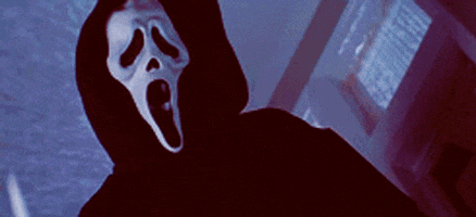 scared horror GIF