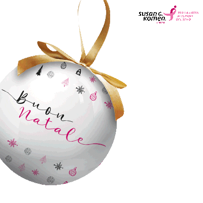 Buonnatale Prevenzione Sticker by Komen Italia