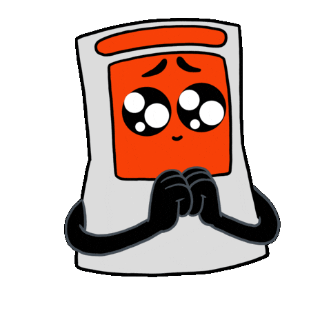 Aww Thank You Sticker by Kol-Pol