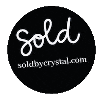 SoldByCrystal Sticker