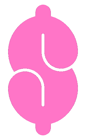 Dollar Signs Sticker by Kayla Elizabeth