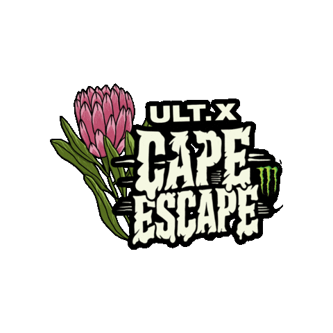 Cape Town Monster Sticker by Ultimate X