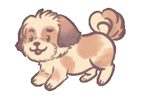Chien Mignon Sticker