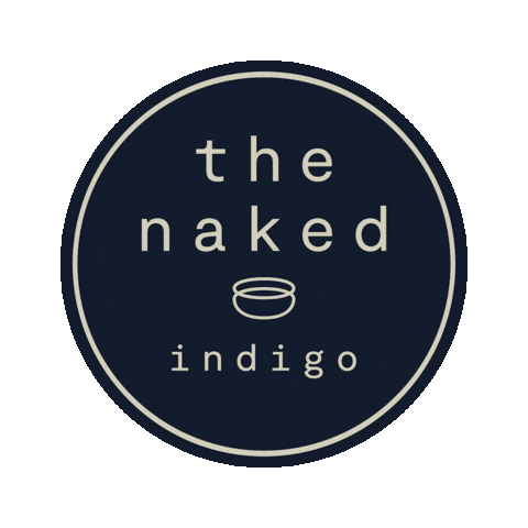 the naked indigo Sticker