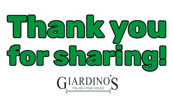Thanks For Sharing Cocktails Sticker by Giardino’s Abington