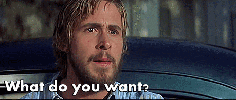 Cheezburger eating ryan gosling questions the notebook GIF
