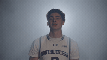 College Hoops Basketball GIF by Northwestern Athletics