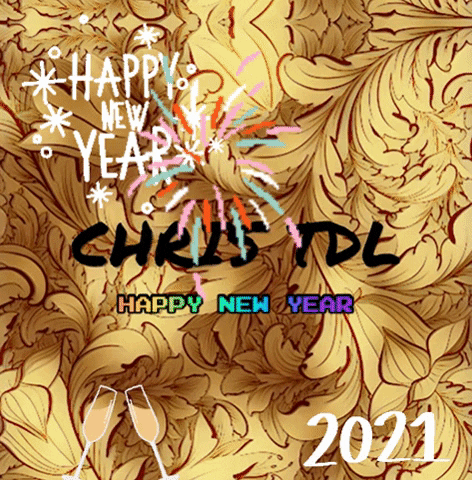 New Year Holiday GIF by Chris TDL