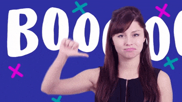 Animation Thumbs Down GIF by Holler Studios