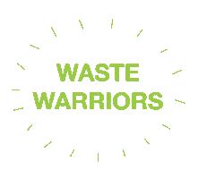 Waste Warriors Sticker by Green Circle Salons