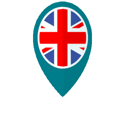 Union Jack Uk Sticker by Homes For Students