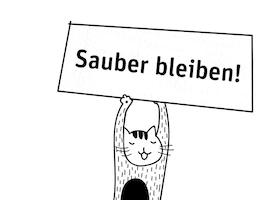 Cat Sticker by greenpetfood