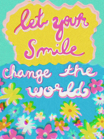 Change The World Smile GIF by Daisy Lemon