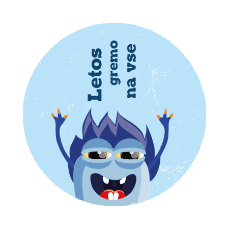 Sticker by Studentski Svet Stanovalcev