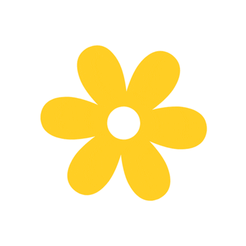 Daisy Flower Sticker by Salte Designs