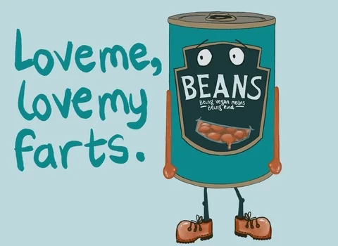 Farting Baked Beans GIF