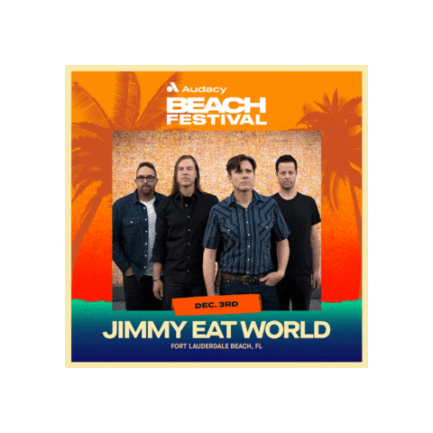 Jimmy Eat World Sticker by Audacy