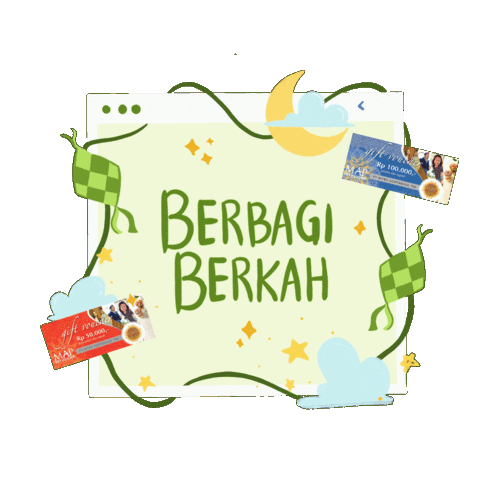 MAP Gift Voucher Sticker