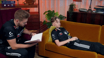 Sleep Reading GIF by G2 Esports
