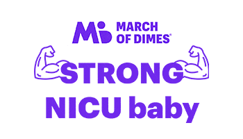 Preterm Birth Baby Sticker by March of Dimes