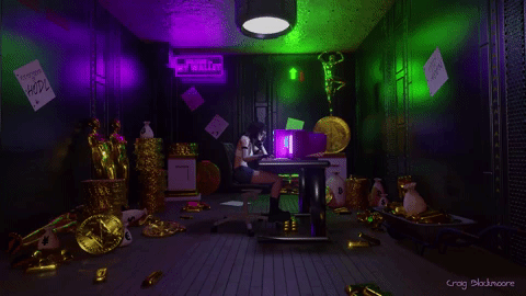 Bored Money GIF by Craig Blackmoore's Dreamaganda - Find & Share on GIPHY
