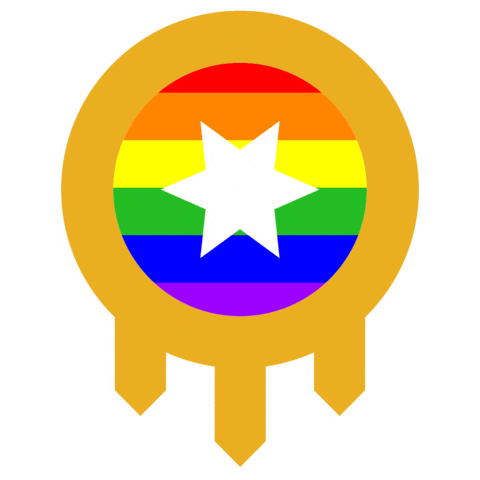 Rainbow Love Sticker
