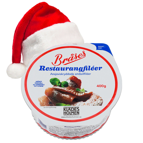 Christmas Santa Sticker by Klädesholmen Seafood