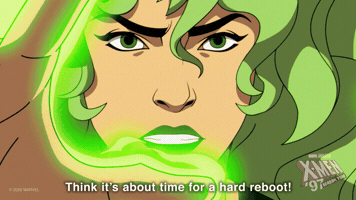 Reboot Start Over GIF by Marvel Studios