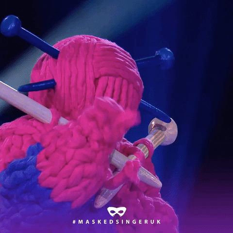 Performance Kiss GIF by The Masked Singer UK & The Masked Dancer UK