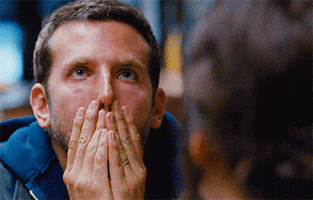 bradley cooper smile GIF