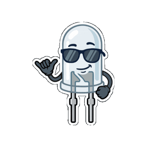 Sunglasses Chilling Sticker by Wuerth Elektronik Group