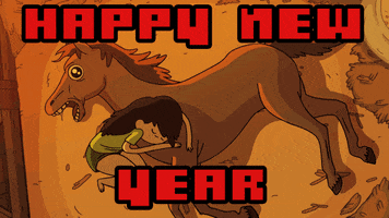new years eve bravest warriors GIF by Cartoon Hangover