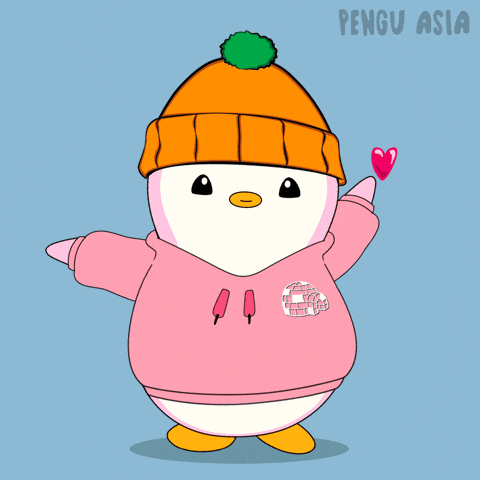 Heart Love GIF by Pengu Asia