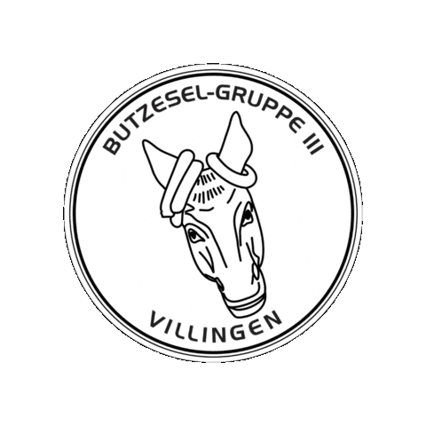 Drei Butzesel Sticker by Hexenzunft Villingen e.V.