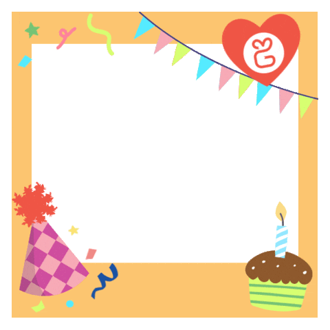 Celebrate Happy Birthday Sticker By Greentopgif