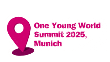 One Young World Munich Sticker by AstraZeneca Young Health Programme