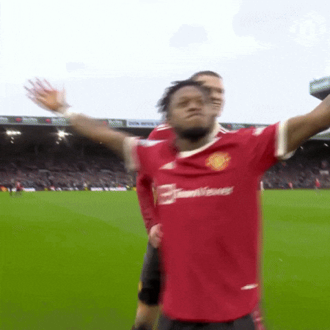 Happy Leeds United GIF by Manchester United