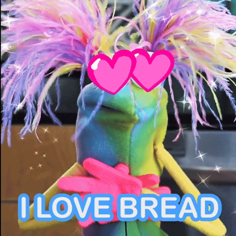 Hungry Bread GIF