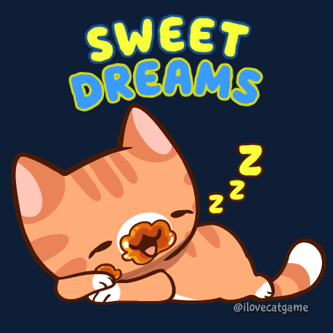 Tired Good Night GIF by Mino Games