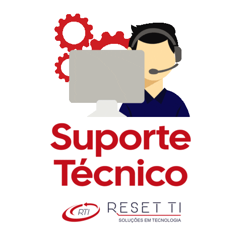 Technology Support Sticker by Reset TI
