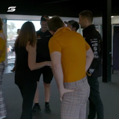 Awkward Formula 1 GIF by Supercars Championship