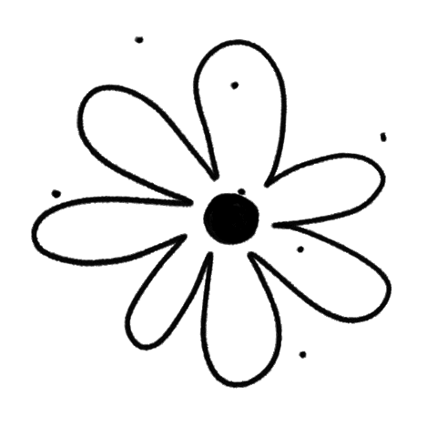 Happy Flower Sticker