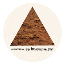 Earth Mountains Sticker by The Washington Post
