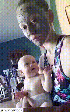 baby mask GIF