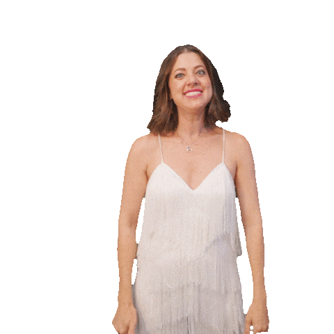Happy White Dress Sticker by ABC Music