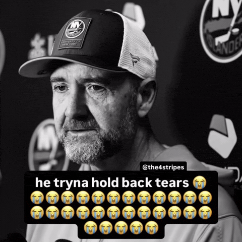 Sad New York Islanders GIF